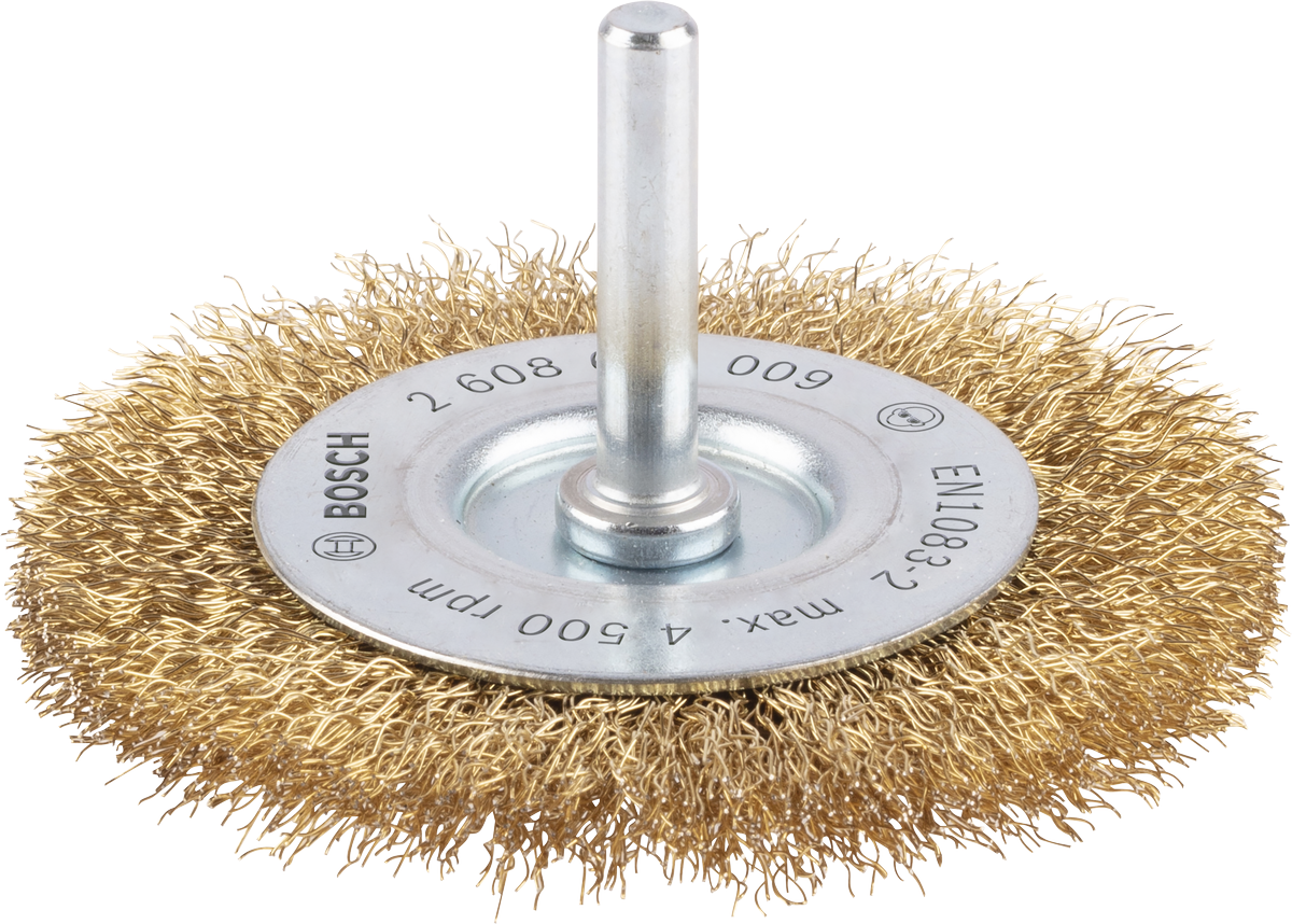 Bosch PRO 多材质清洁钢丝轮 75 毫米直柄。.
