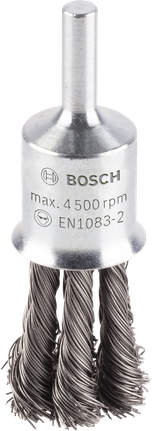BoschPRO 金属重型刷头，带打结钢丝。