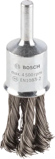 BoschPRO 不锈钢重型端刷，19 毫米。