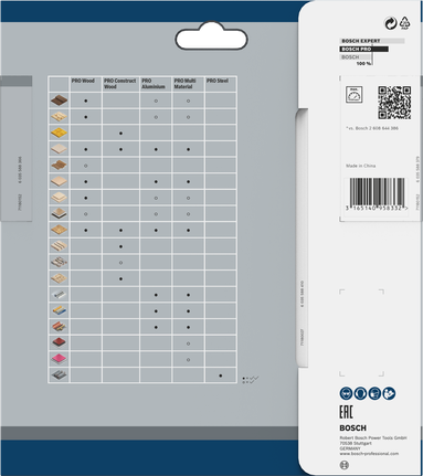 BoschPRO Wood 165×1.5×20毫米圆锯片.
