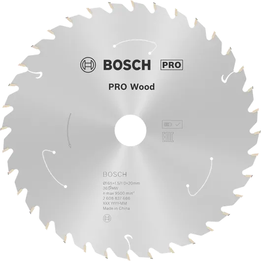 Bosch PRO Wood 圆锯片，36 齿。.