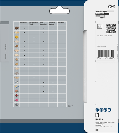 BoschPRO Wood 无绳圆锯片 165 x 1.5 x 20 毫米 T48.