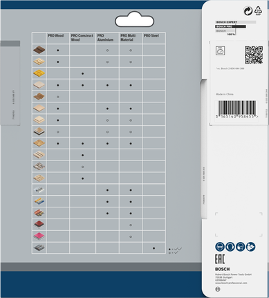 Bosch PRO Wood 无绳圆锯片 184 x 1.6 x 20 毫米 T48。.