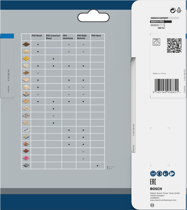 Bosch PRO 铝制圆锯片 165 x 1.8 x 20 毫米。.