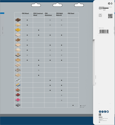 BoschPRO钢圆锯片355×2.2×25.4毫米T66.