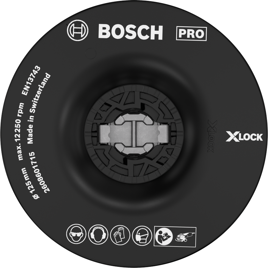 Bosch PRO 背衬垫中号 125 毫米 X-Lock。.