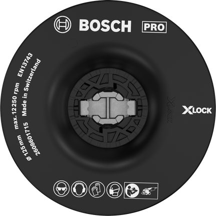 Bosch PRO 背衬垫中号 125 毫米 X-Lock。.