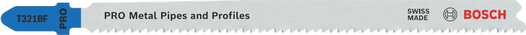 BoschT321BF 曲线锯锯条，适用于金属管，波浪齿。.