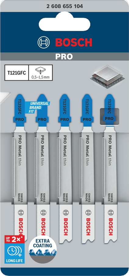 PRO专业系列薄金属用T121GFC