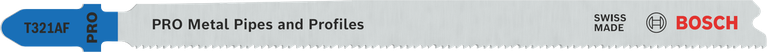 Bosch PRO 金属管道和型材 T321AF 曲线锯刀片。.