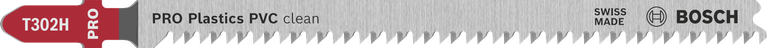 Bosch PRO Plastics PVC 清洁 T302H 曲线锯刀片。.