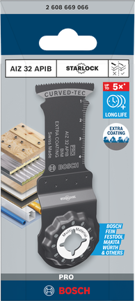 Bosch PRO AIZ 32 APIB 3/8 英寸切入刀片。.