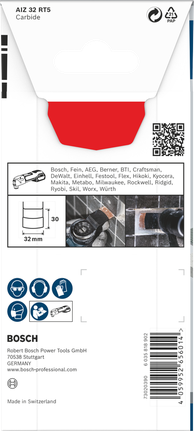 Bosch PRO AIZ 32 RT5 多功能刀片 2.5 x 32 毫米。.