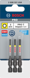BoschPRO T 冲击钻头 T10 T15 T20 55 毫米套装.