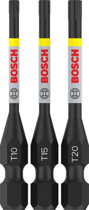 BoschPRO T 冲击钻头 T10 T15 T20 55 毫米套装.