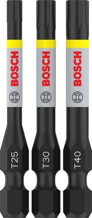 BoschPRO T 冲击钻头 T25 T30 T40 55 毫米套装.