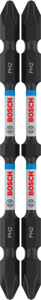 Bosch PRO 软木和不锈钢双头冲击钻头 PH2 110mm。.