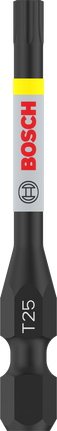 BoschPRO Torx 冲击钻头 T25 55 毫米，适用于冲击起子机.