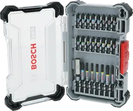BoschPRO 冲击螺丝刀头套装 24 件套，带收纳盒.