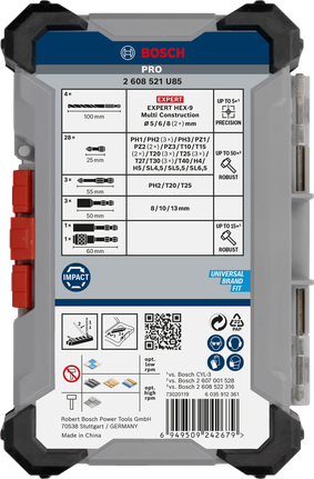 BoschPRO Impact 混合套装 40 件.