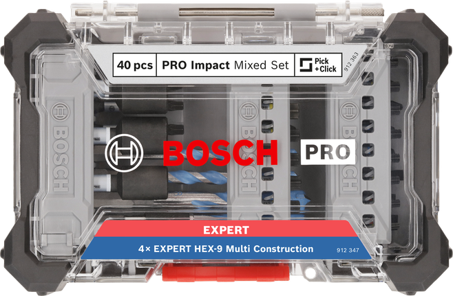 Bosch PRO Impact 混合套装 40 件.