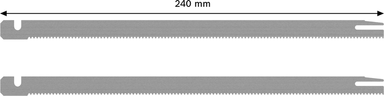 BoschPRO 泡沫锯片 200 毫米，适用于厚材料切割。.