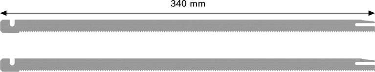 Bosch PRO 泡沫锯片 300 毫米套装，2 件。.