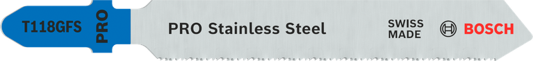 Bosch PRO 不锈钢 T118GFS 曲线锯刀片，83 毫米。.
