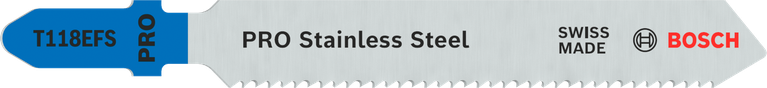 Bosch PRO 不锈钢 T118EFS 曲线锯刀片，83 毫米。.
