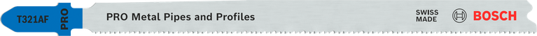 Bosch PRO 金属管道和型材 T321AF 曲线锯刀片。.