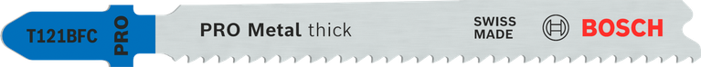 BoschPRO Metal 厚型 T121BFC 金属曲线锯刀片。.