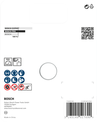 BoschPRO 多材质金刚石磨盘 110x12 毫米.