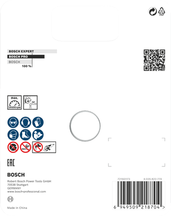 BoschPRO 多材质金刚石磨盘 105 x 20/16 毫米.
