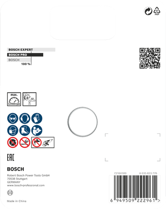 BoschPRO 石材金刚石磨盘 110 x 20/16 毫米.