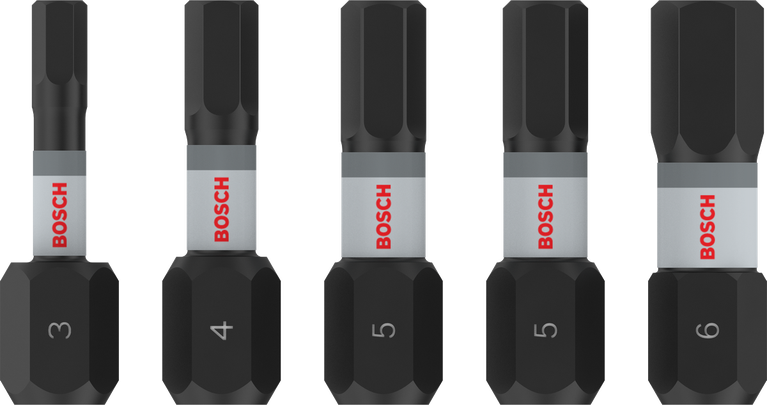 Bosch PRO H 冲击钻头套装 H3-H6 25 毫米，用于拧螺丝。.