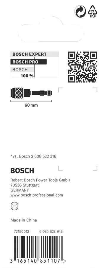 PRO专业系列抗冲击钻头夹持器