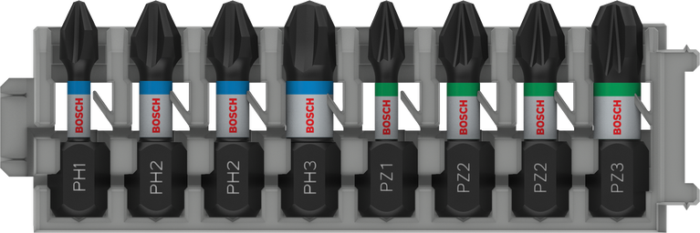 Bosch PRO 冲击螺丝刀头套装 8 件 25 毫米。.