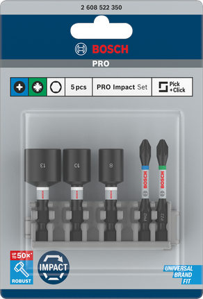 BoschPRO 冲击套装 5 件套.