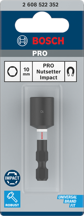 Bosch PRO 冲击螺母钳 10 毫米。.