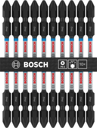 Bosch PRO 软木和不锈钢冲击钻头套装 PH2 110mm。.