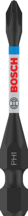 BoschPRO 十字冲击钻头 PH1 55 毫米，用于拧螺丝。.