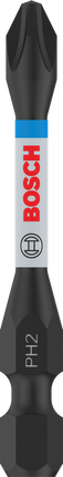 BoschPRO 十字冲击钻头 PH2 55 毫米，用于拧螺丝。.