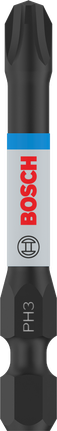 BoschPRO 十字冲击钻头 PH3 55 毫米，用于拧螺丝。.