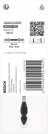 BoschPRO 双头 PH2 65 毫米钻头.