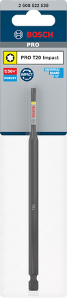 BoschPRO Torx T20 150 毫米冲击钻头.