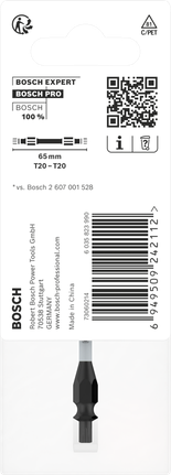 BoschPRO 双头 T20 钻头 65 毫米。.