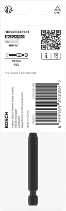 BoschPRO Pozidriv PZ2 90 毫米冲击钻头.