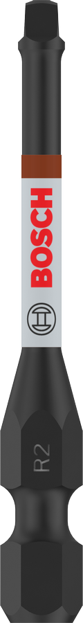Bosch PRO Robertson Impact Bit R2 55mm 螺丝刀头。.