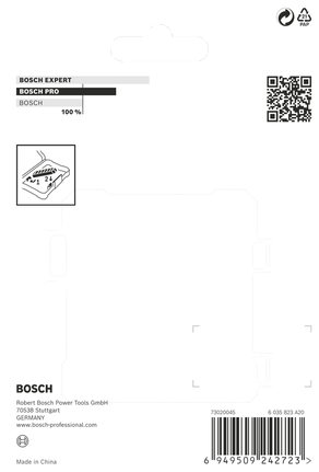 Bosch PRO Box-in-Box 配件包装。.