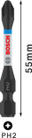 Bosch PRO 十字冲击钻头 PH2 55 毫米。.